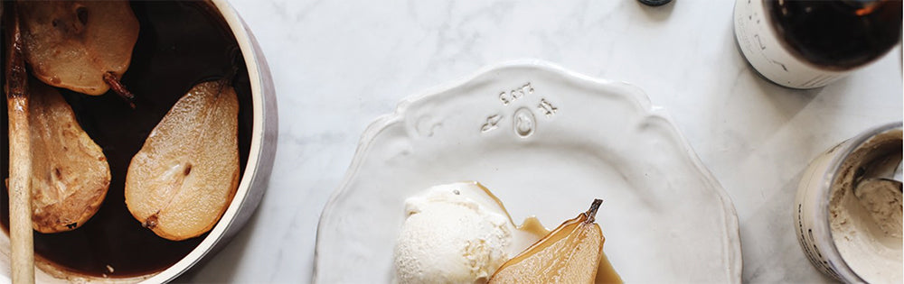 RECIPE | DONA Masala Chai Poached Pears