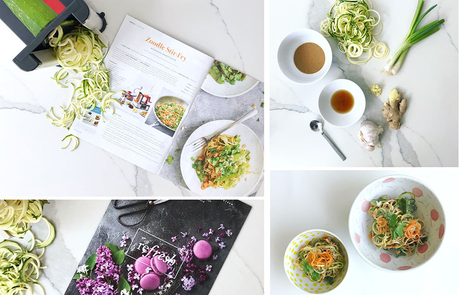 Spiralizing Recipes