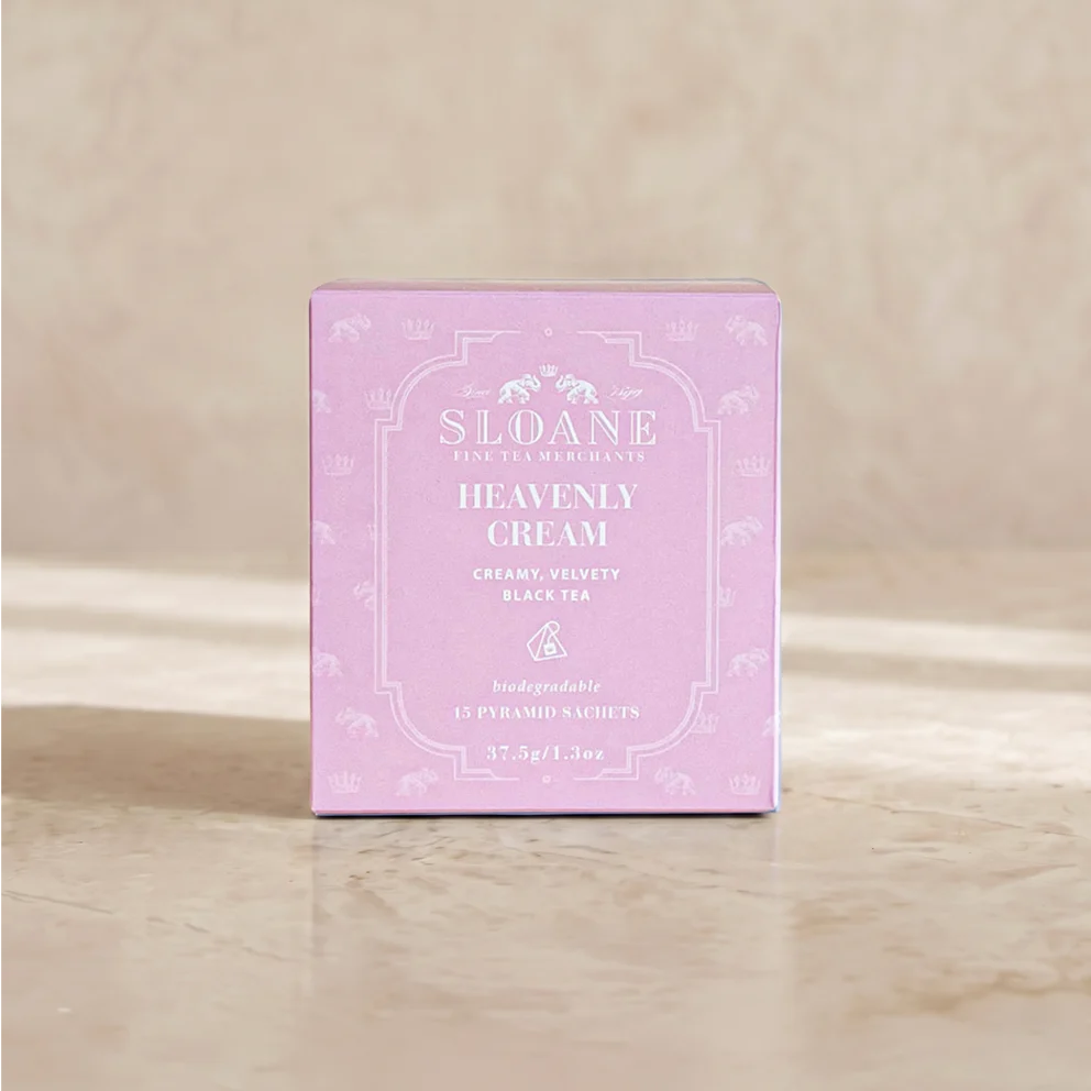 Sloane Fine Tea Sachets - Heavenly Cream