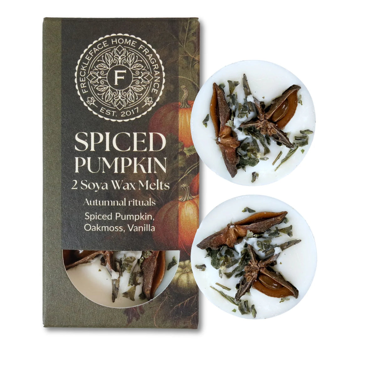Freckleface Wax Melt Duo - Spiced Pumpkin