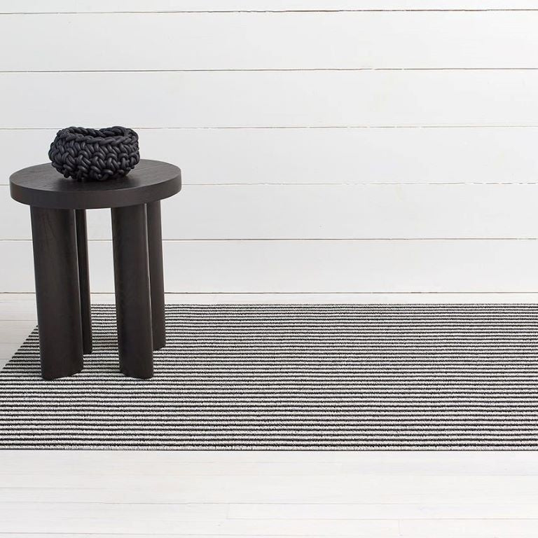 Chilewich Stripe Shag Floor Mat - Breton
