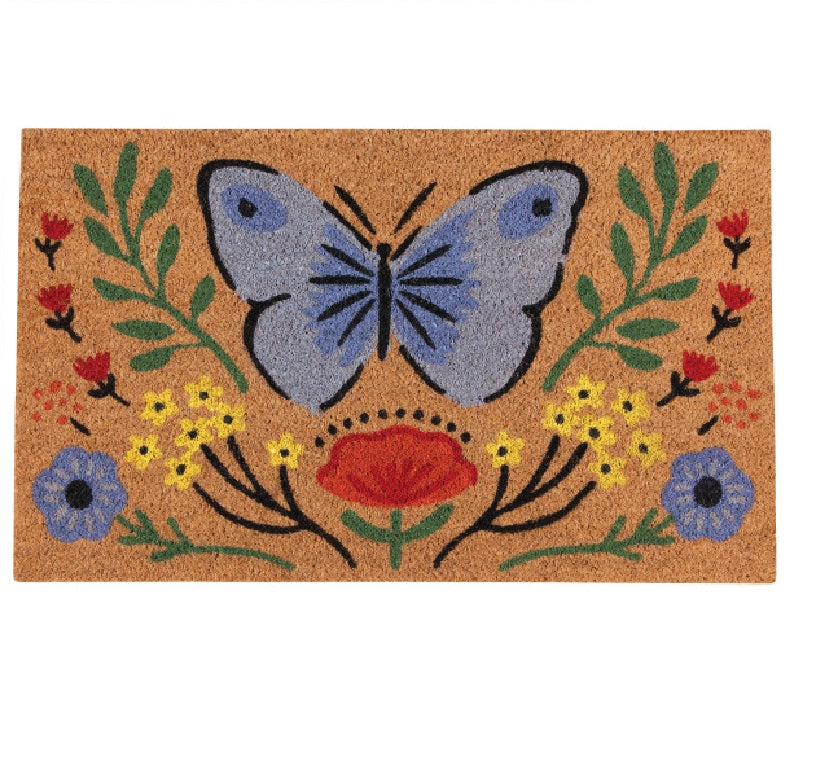 Now Designs Coir Fibre Doormat - Morning Meadow