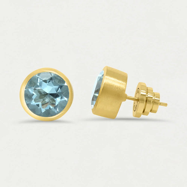Dean Davidson Signature Knockout Earrings - Blue Topaz