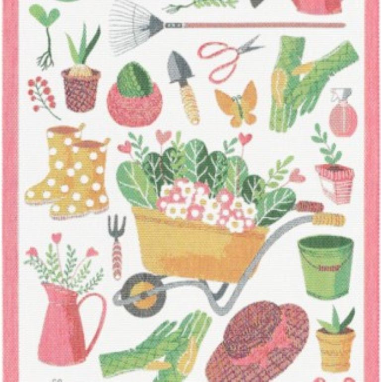 Ekelund Tea Towel - Greenery