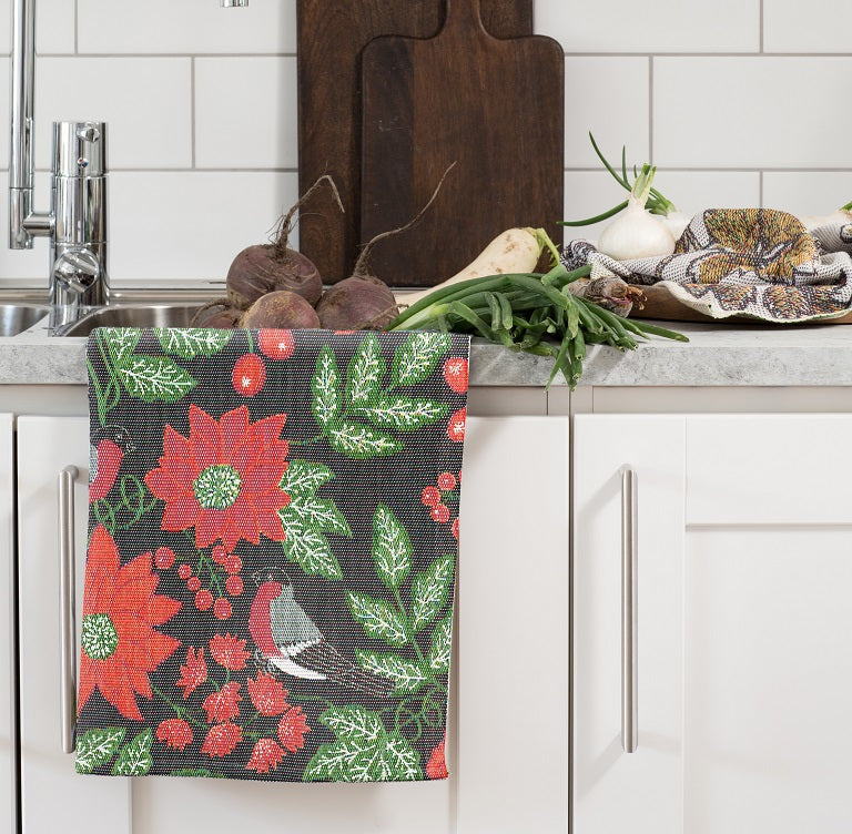 Ekelund Tea Towel - Julfaglar