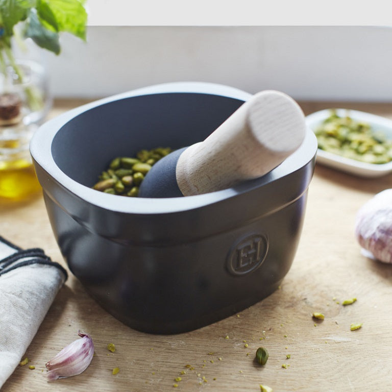 Emile Henry Mortar & Pestle
