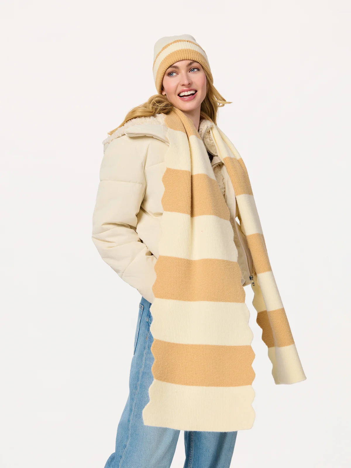 Shiraleah Scarf - Scala Striped