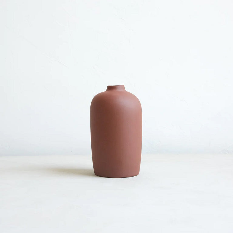 Floral Society Ceramic Blossom Vase - Earth
