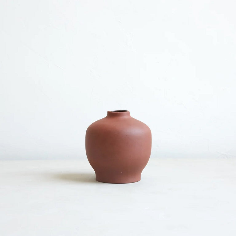 Floral Society Ceramic Blossom Vase - Earth