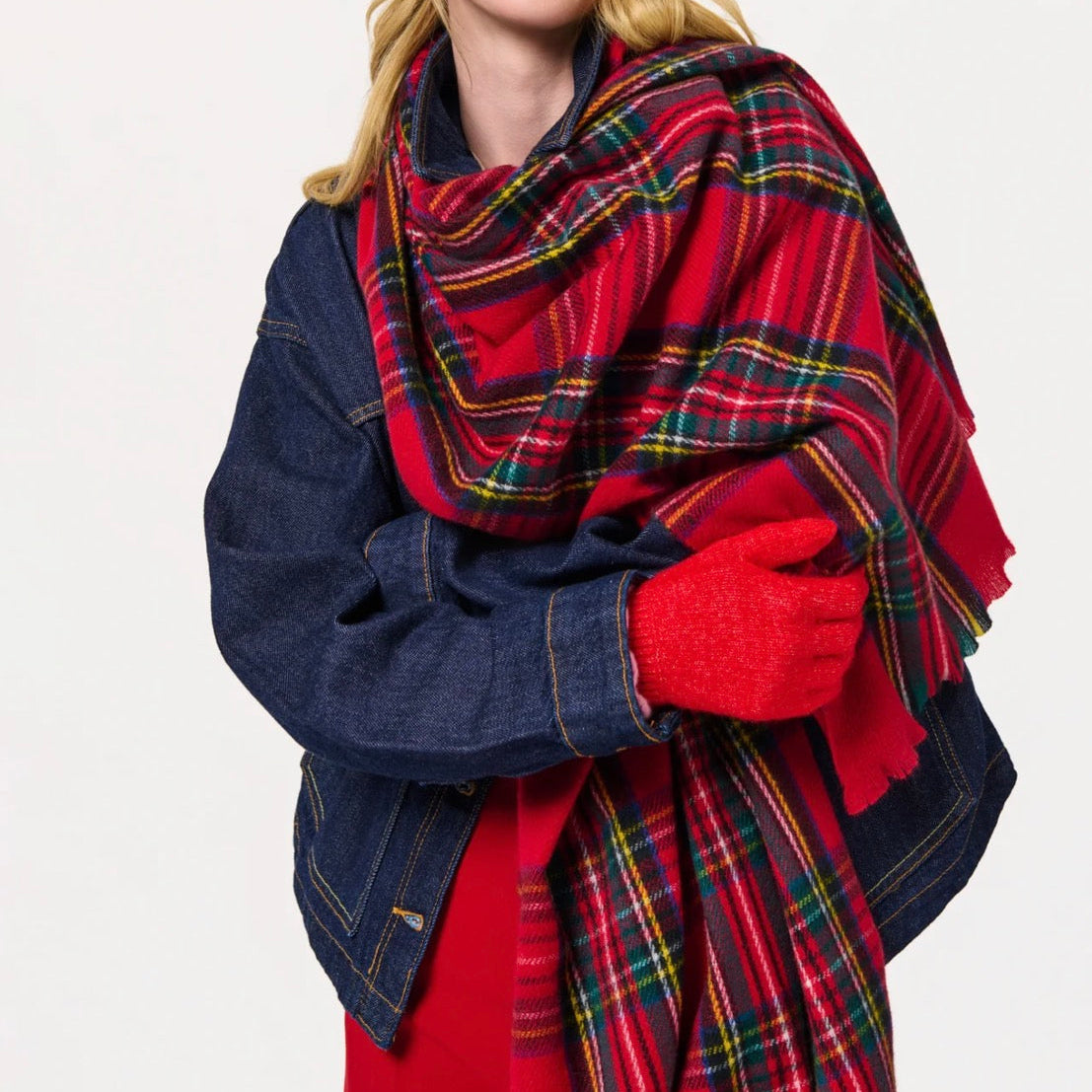 Shiraleah Scarf - Blair Red