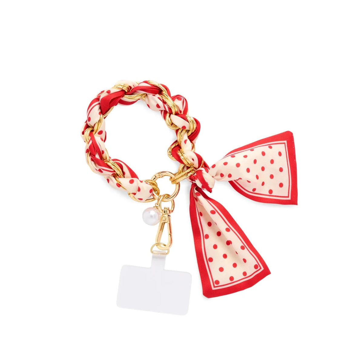 Shiraleah Phone Wristlet - Dots Red