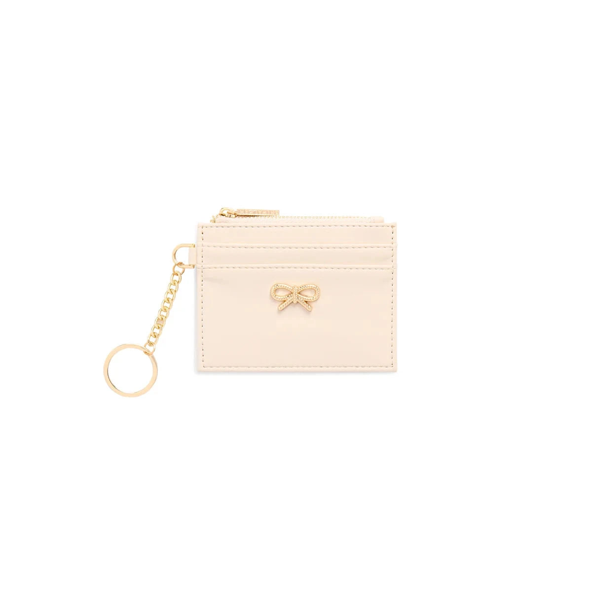 Shiraleah Card Case with Key Ring - Bow