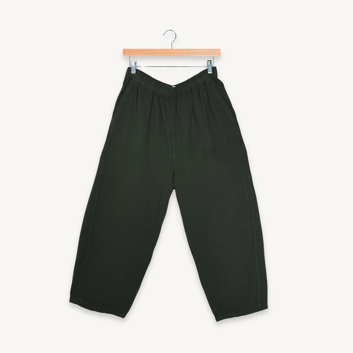 Pokoloko Loft Crop Barrel Pant - Forest