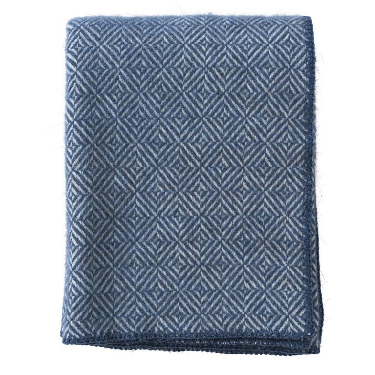 Klippan Throw - Diamonds Sea Blue