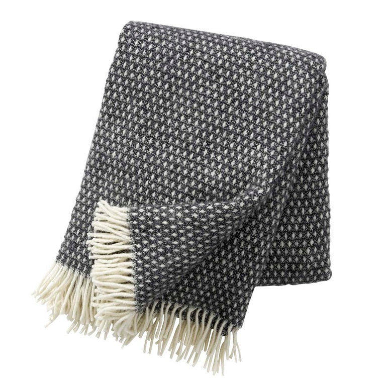 Klippan Throw – Knut Dark Grey