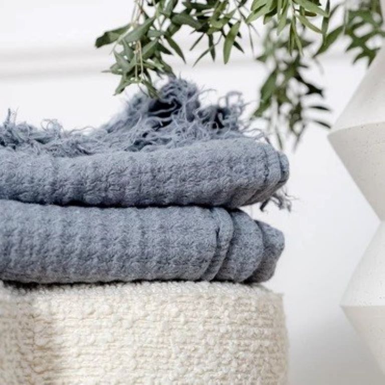 Linen Way Throw - Hampton