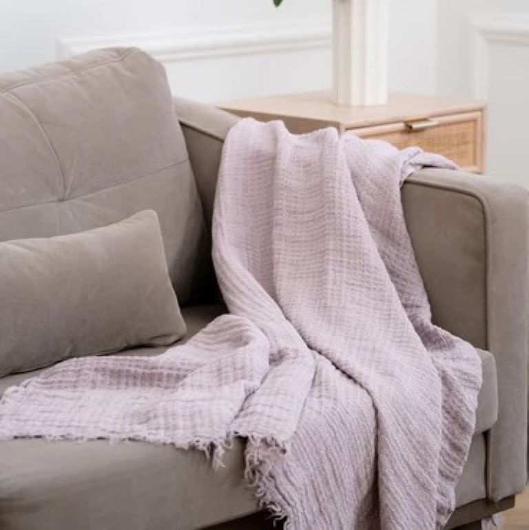 Linen Way Throw - Hampton