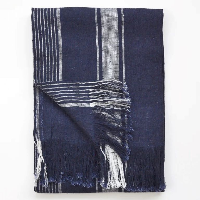 Linen Way Throw - Largo