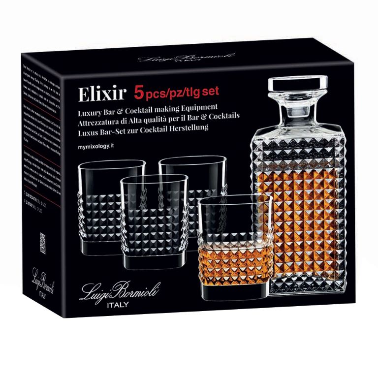 Luigi Bormioli Elixir Whisky Set