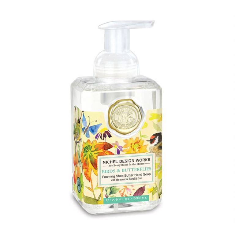 Michel Design Works Foaming Hand Soap - Birds and Butterflies