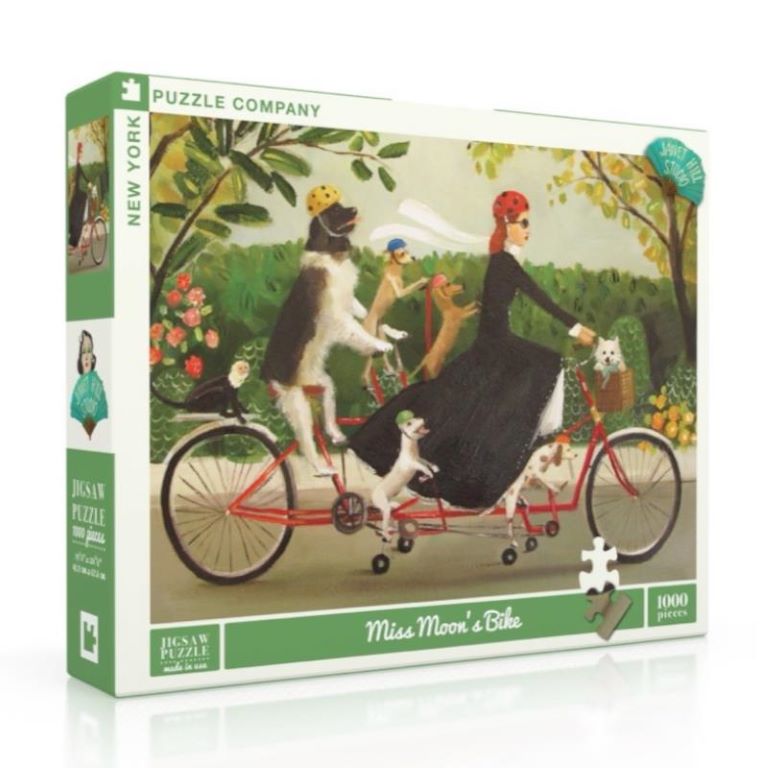 New York Puzzle Company - JANET HILL | Miss Moon's Bike