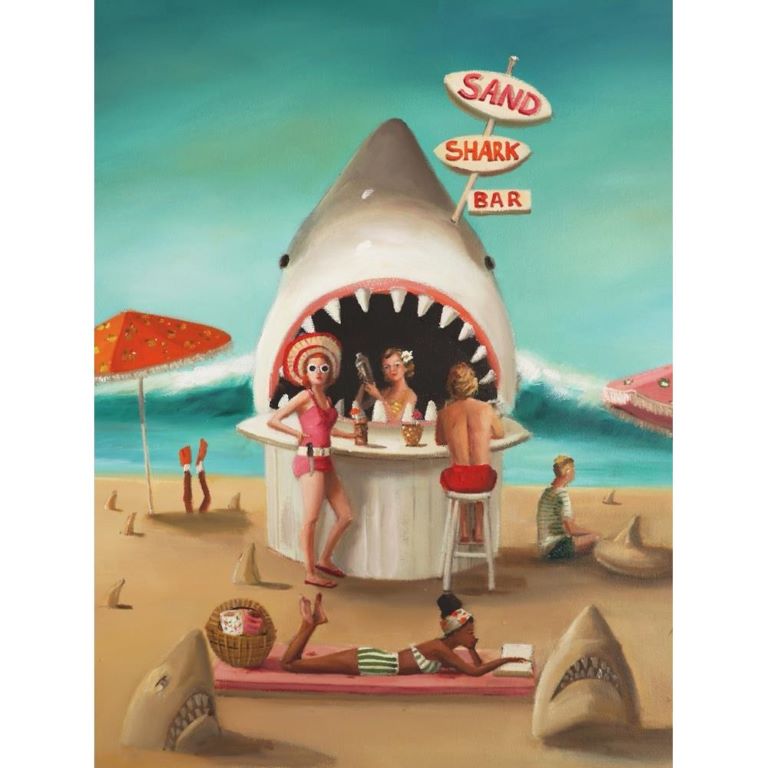 New York Puzzle Company - JANET HILL | Sand Shark Bar
