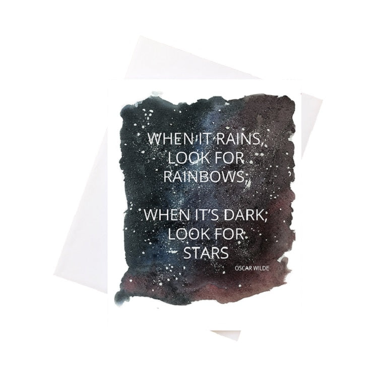 Niki Kingsmill Greeting Card - Look for Stars
