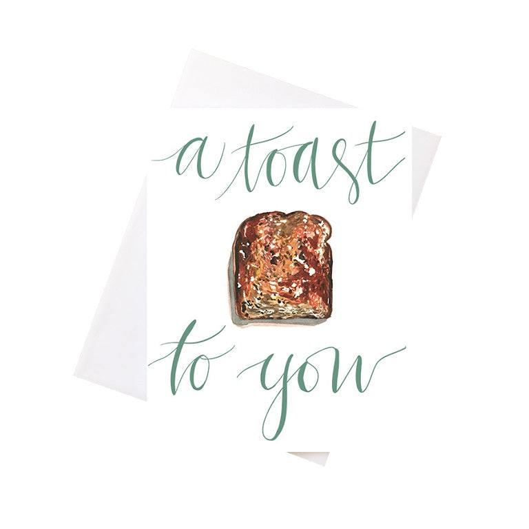 Niki Kingsmill Greeting Card - A Toast to You