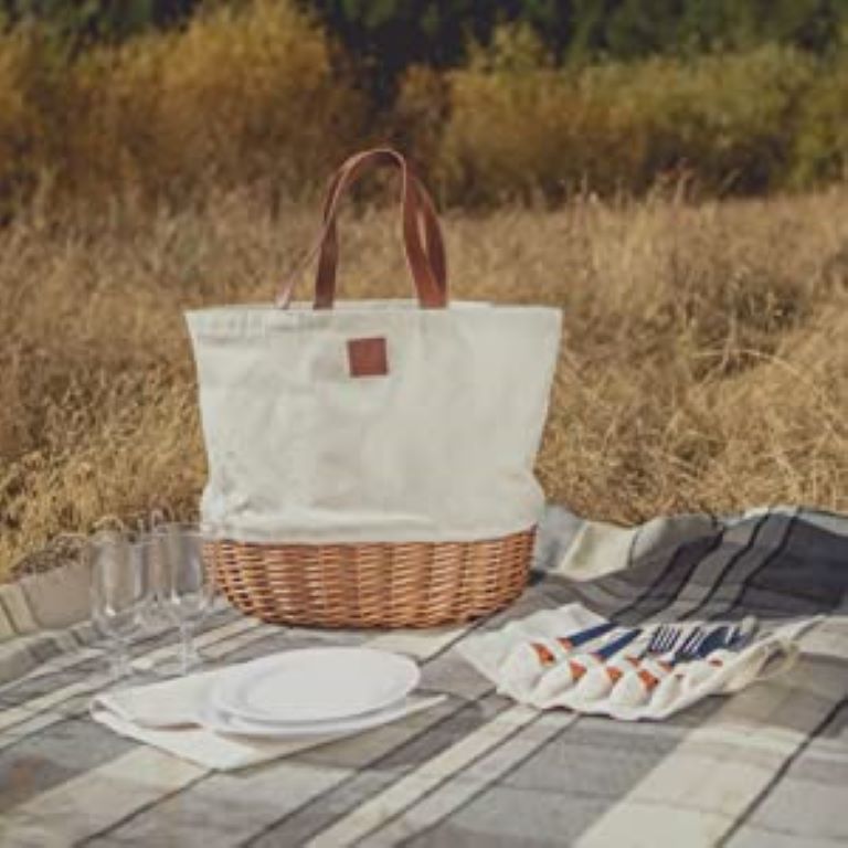 Picnic Time Canvas Promenade Picnic Basket