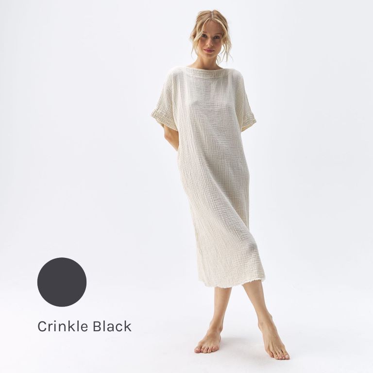 Pokoloko Crinkle Balloon Dress
