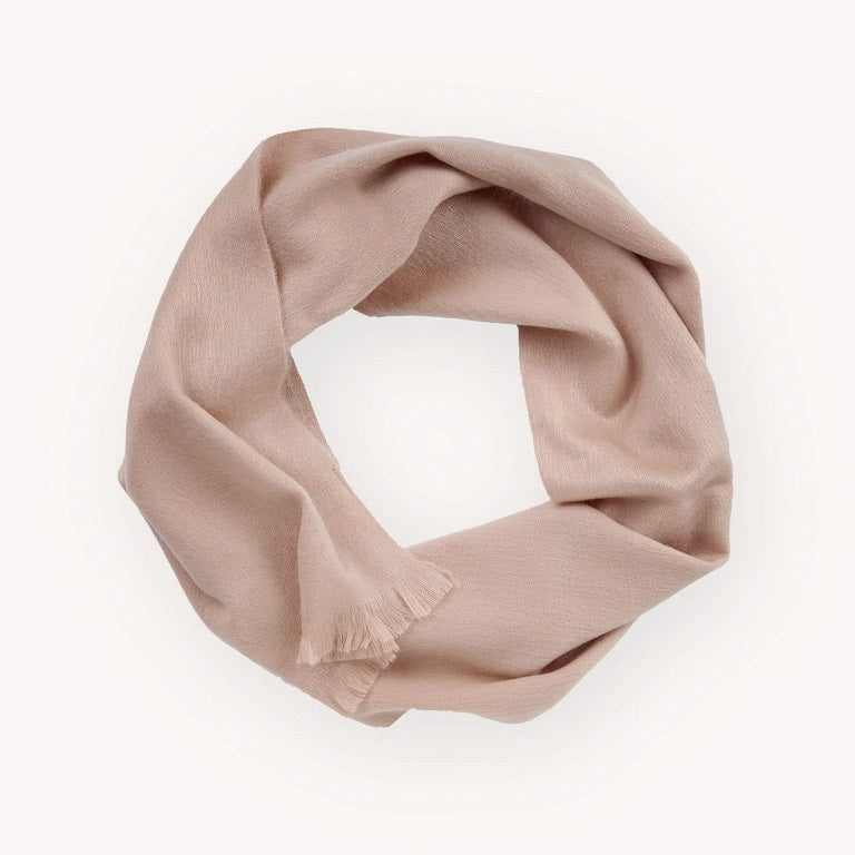 Pokoloko Solid Alpaca Seamless Scarf