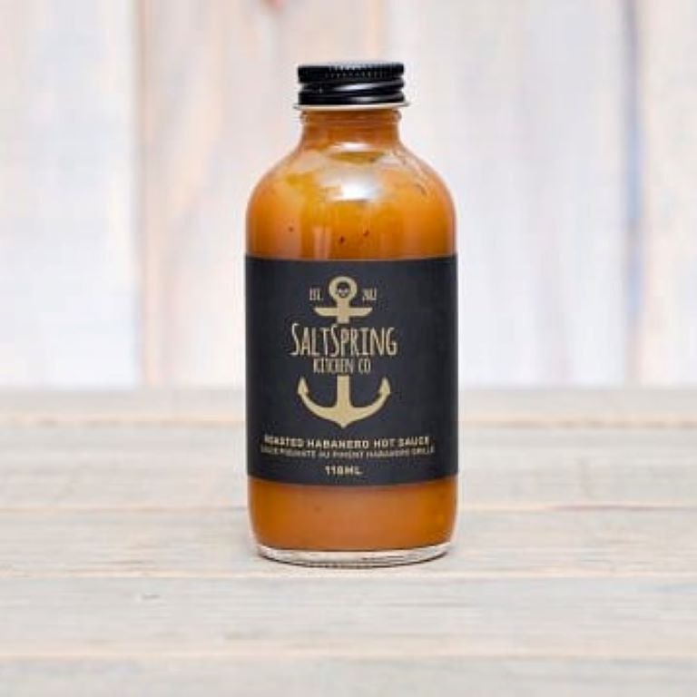 Saltspring Kitchen Hot Sauce - Habanero & Curry & Orange