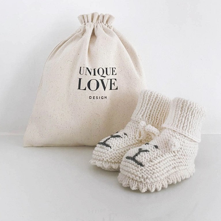 Unique Love Knitted Shoes - Little Lion