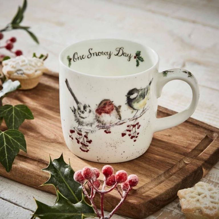 Wrendale Designs Mug 11oz - One Snowy Day