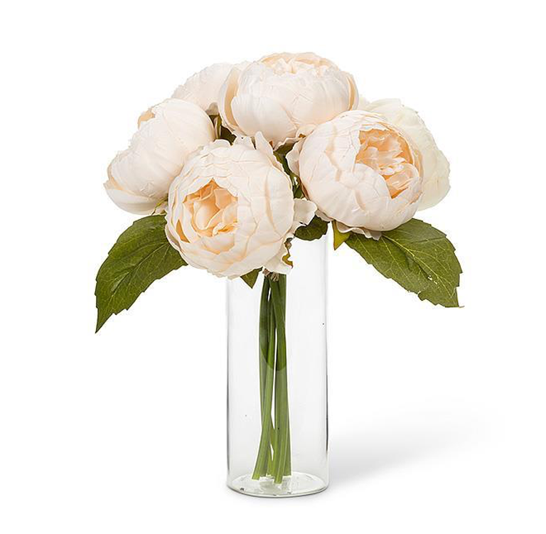 Abbott Peony Bouquet - Ivory