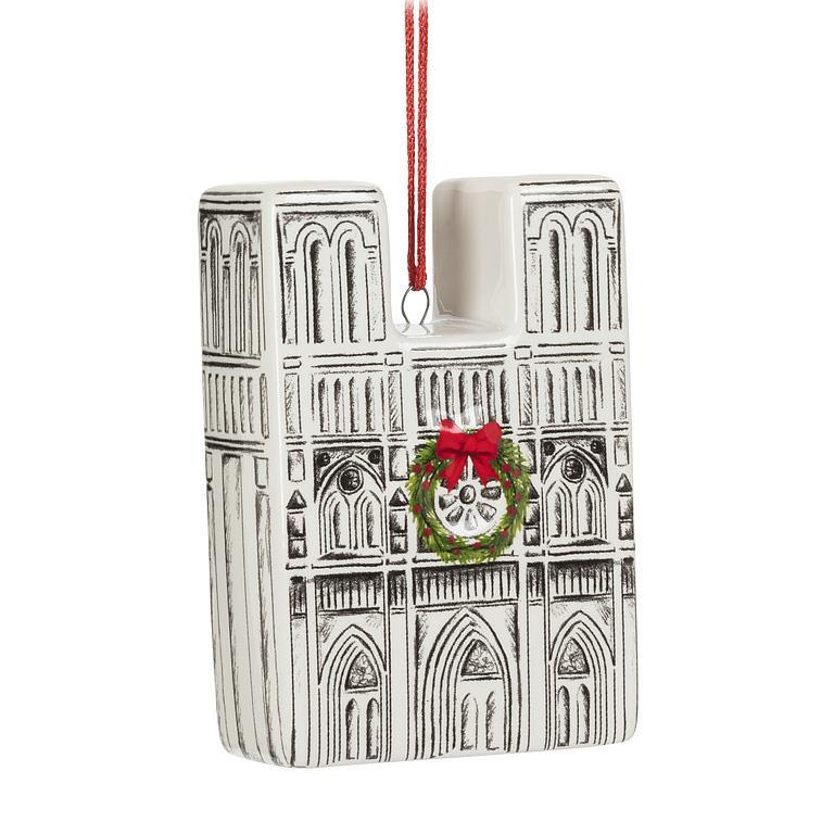 Abbott Ornament - Festive Notre Dame