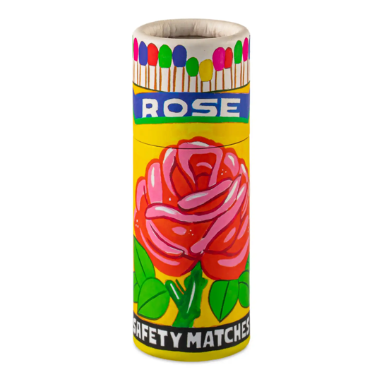 Archivist Gallery Cylinder Matches - Rose