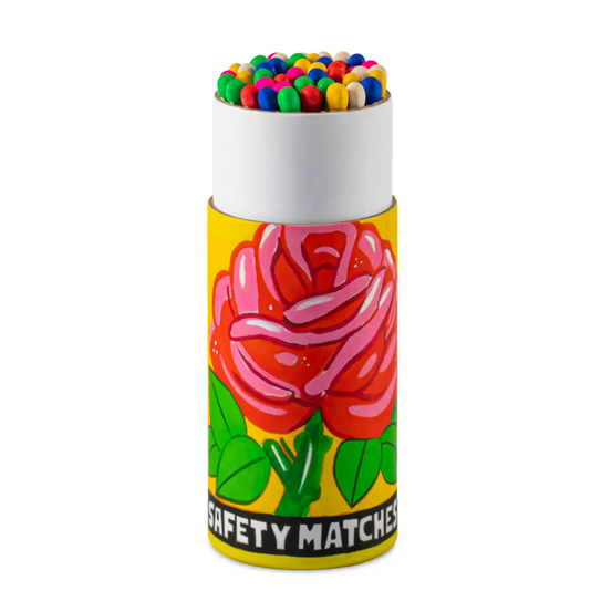 Archivist Gallery Cylinder Matches - Rose