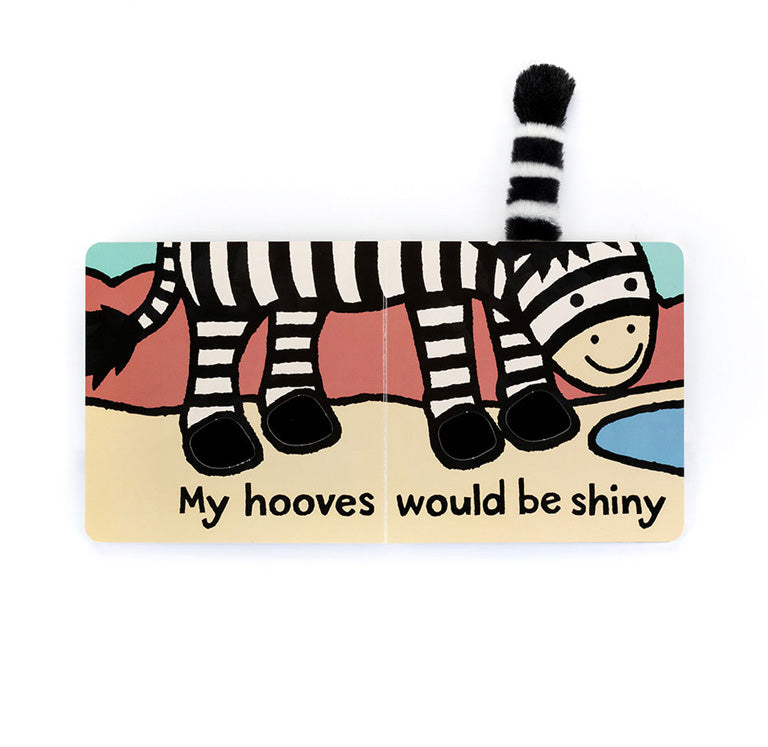 Jellycat Book - If I Were a Zebra
