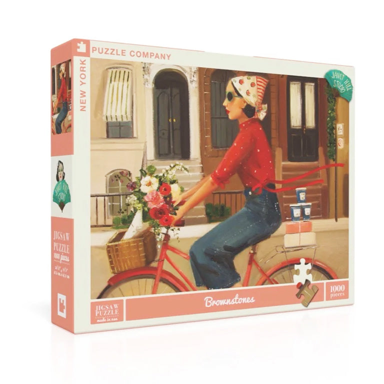 New York Puzzle Company - JANET HILL | Brownstones