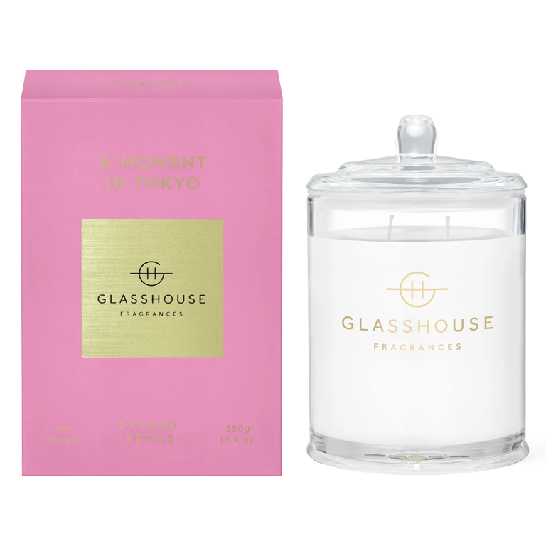 Glasshouse Fragrances Candle 380g - A Moment in Tokyo