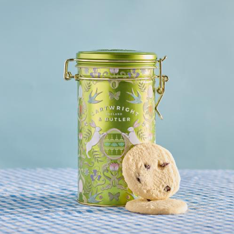 Cartwright & Butler Easter - Lemon & Sultana Biscuits in Tin