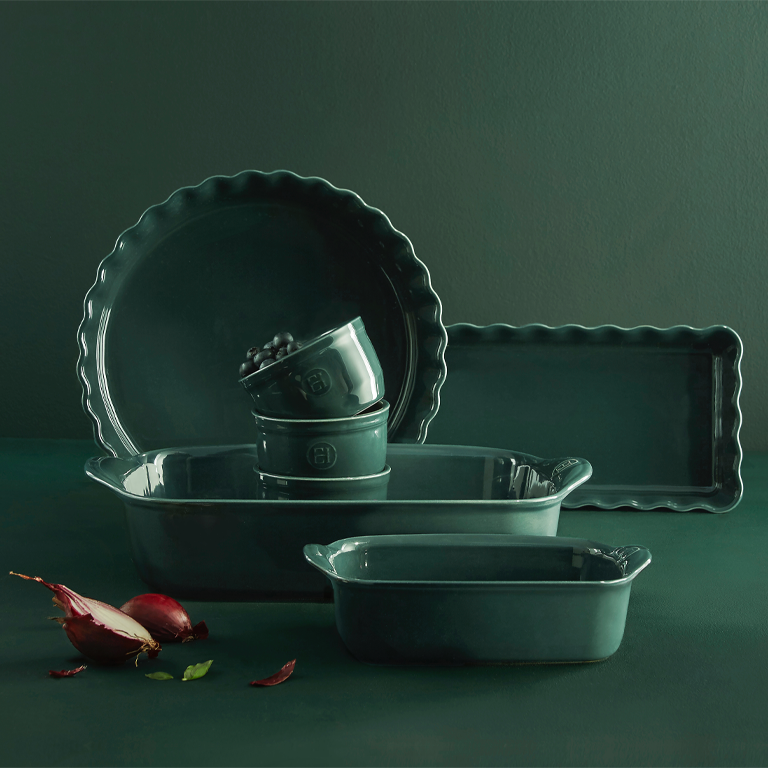 Emile Henry Deep Flan Dish - Cedre
