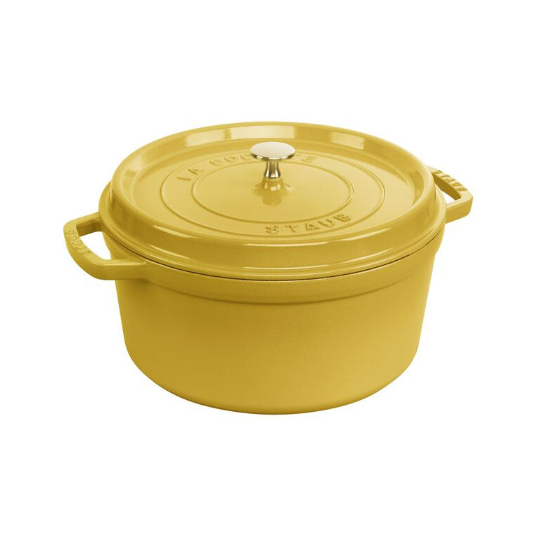 Staub 5.5Qt Cocotte - Citron