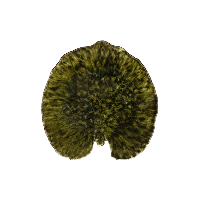 Costa Nova Riviera Alchemille Leaf Side Plate - Forêts Green