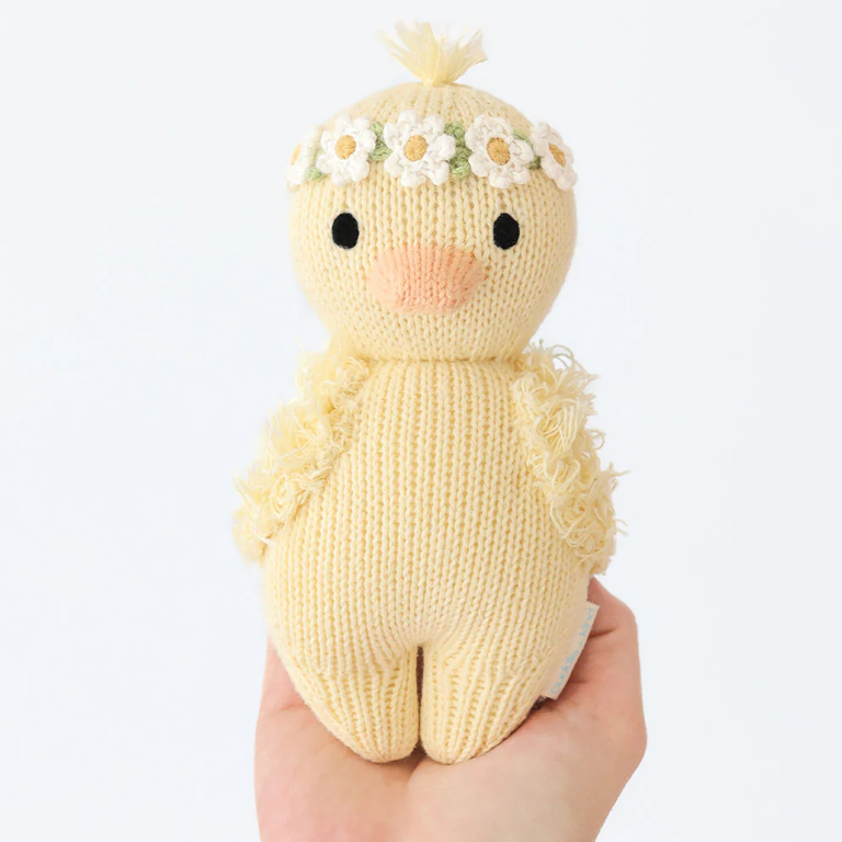 Cuddle+Kind Baby - Duckling with Ivory Floral