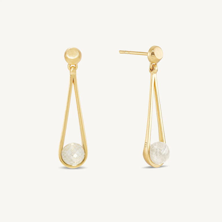 Dean Davidson Petite Ipanema Earrings - Moonstone