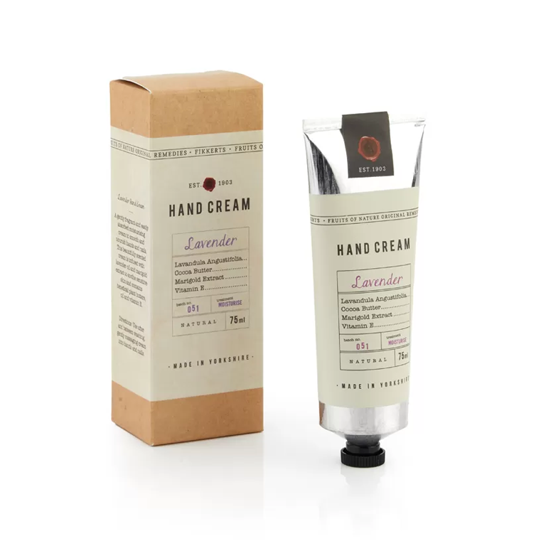 Fikkerts Fruits of Nature Hand and Nail Cream - Lavender