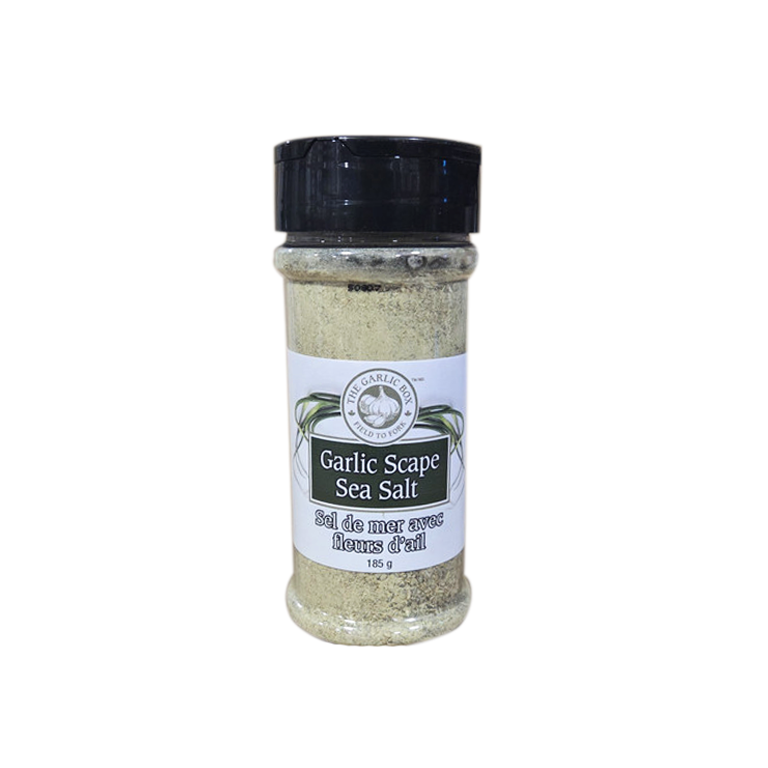 The Garlic Box Garlic Scape Sea Salt