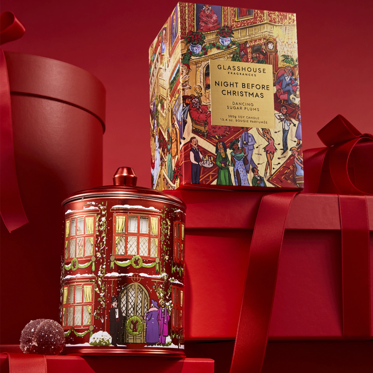 Glasshouse Fragrances Candle 380g - Night Before Christmas